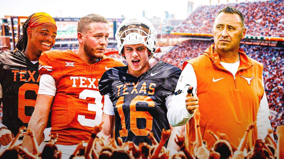 Steve Sarkisian, Quinn Ewers, Arch Manning, Texas football, Maalik Murphy