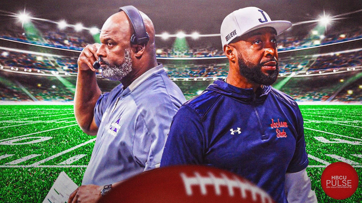 Jackson State's head football coach T.C. Taylor spoke about his friend and mentor Fred McNair, the head coach for Alcorn State.