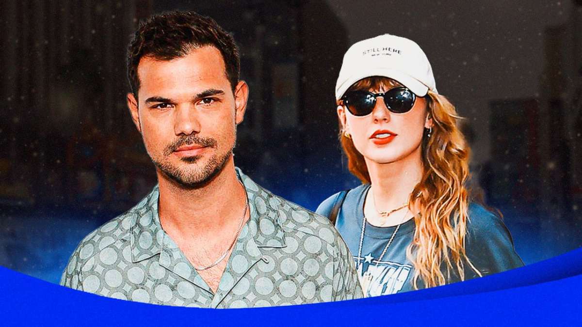 Taylor Lautner and Taylor Swift.