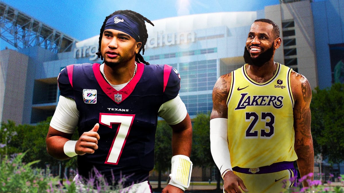 LeBron James praises C.J. Stroud's historic passing day after the Texans beat the Buccaneers.