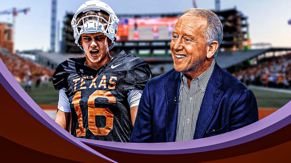 Arch Manning and Archie Manning