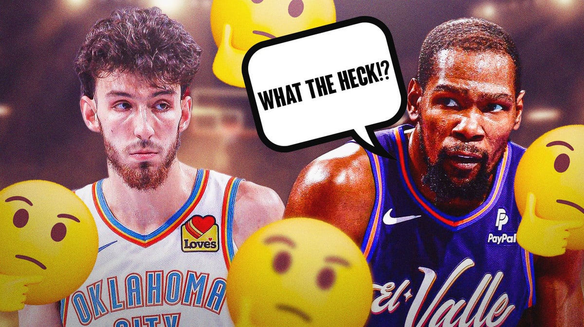 Chet Holmgren's comment on Kevin Durant will leave fans everywhere very confused
