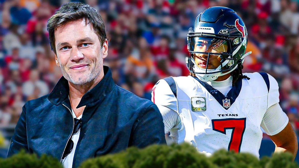 Tom Brady and CJ Stroud