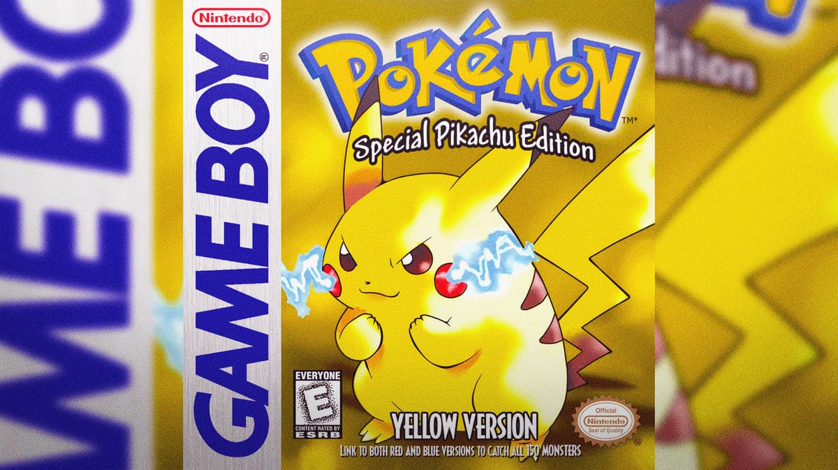 Pokémon Yellow game cover
