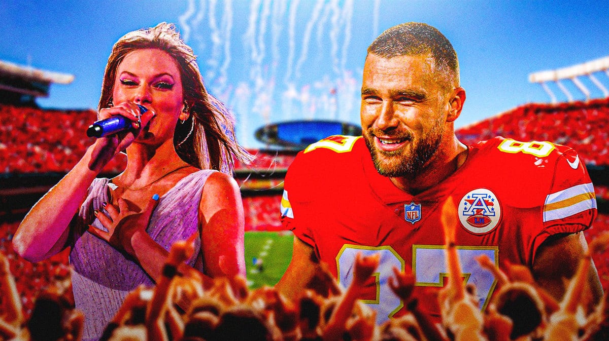 Taylor Swift and Travis Kelce