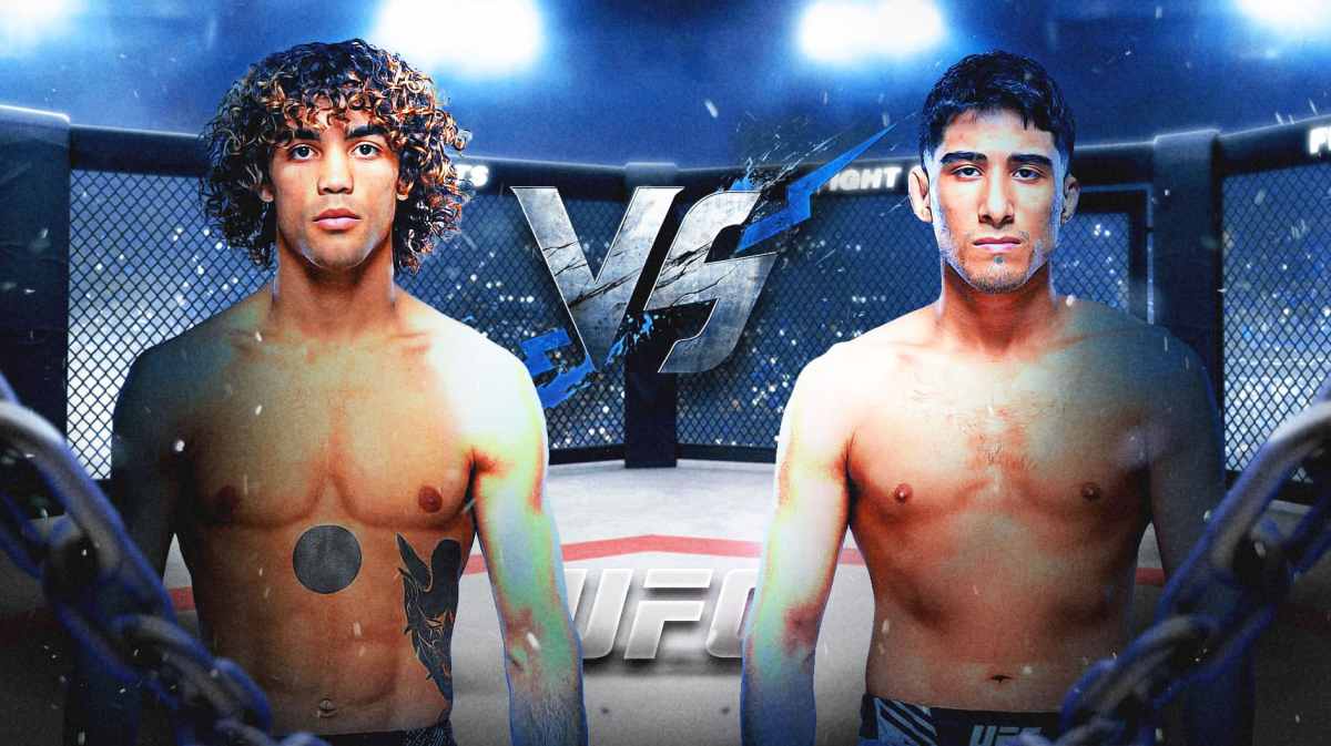 UFC fighters Payton Talbott and Nick Aguirre.
