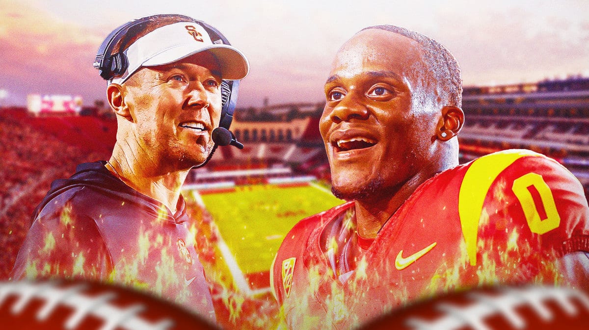 USC football's Lincoln Riley and MarShawn Lloyd