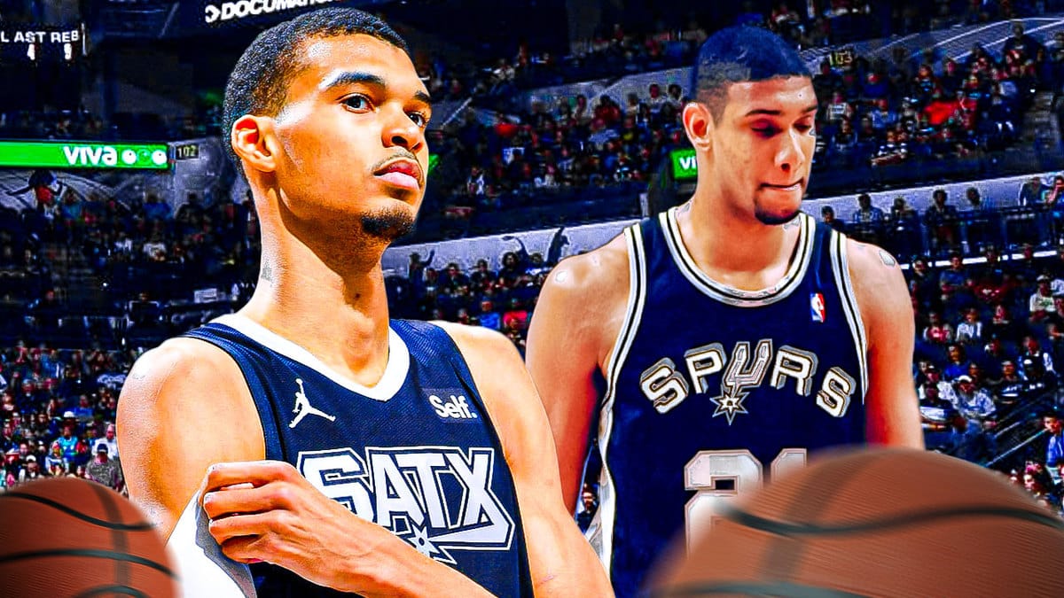 Spurs, Victor Wembanyama, Tim Duncan, Suns, Spurs rookie