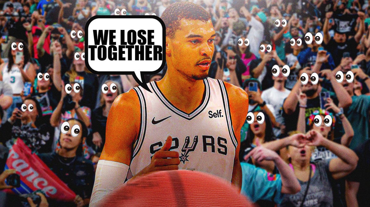 Victor Wembanyama ensured fans that the Spurs were together, even as they continue to rack up tough losses