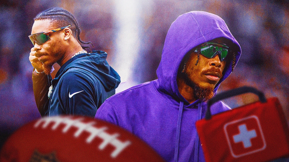 Vikings WR Justin Jefferson is still not fully recovered from hamstring injury