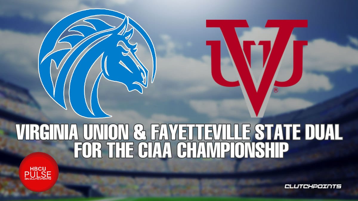 Virginia Union & Fayetteville State dual for the CIAA Championship