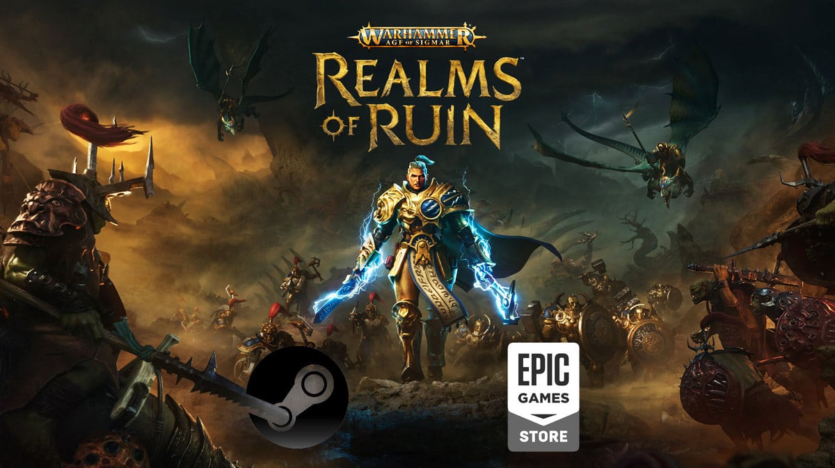 Warhammer Age of Sigmar Realms of Ruin Release Date Gameplay Story Trailers Steam Epic Games Store PS5 Xbox Series X