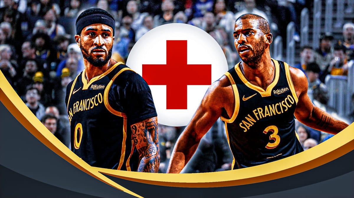 Warriors guards Gary Payton II and Chris Paul