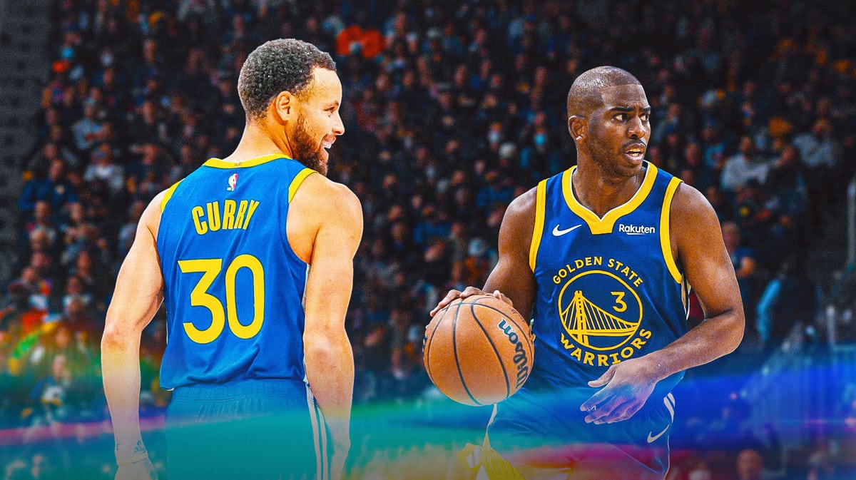 Chris Paul and the Warriors have been better with Stephen Curry on the bench than on the floor this season.