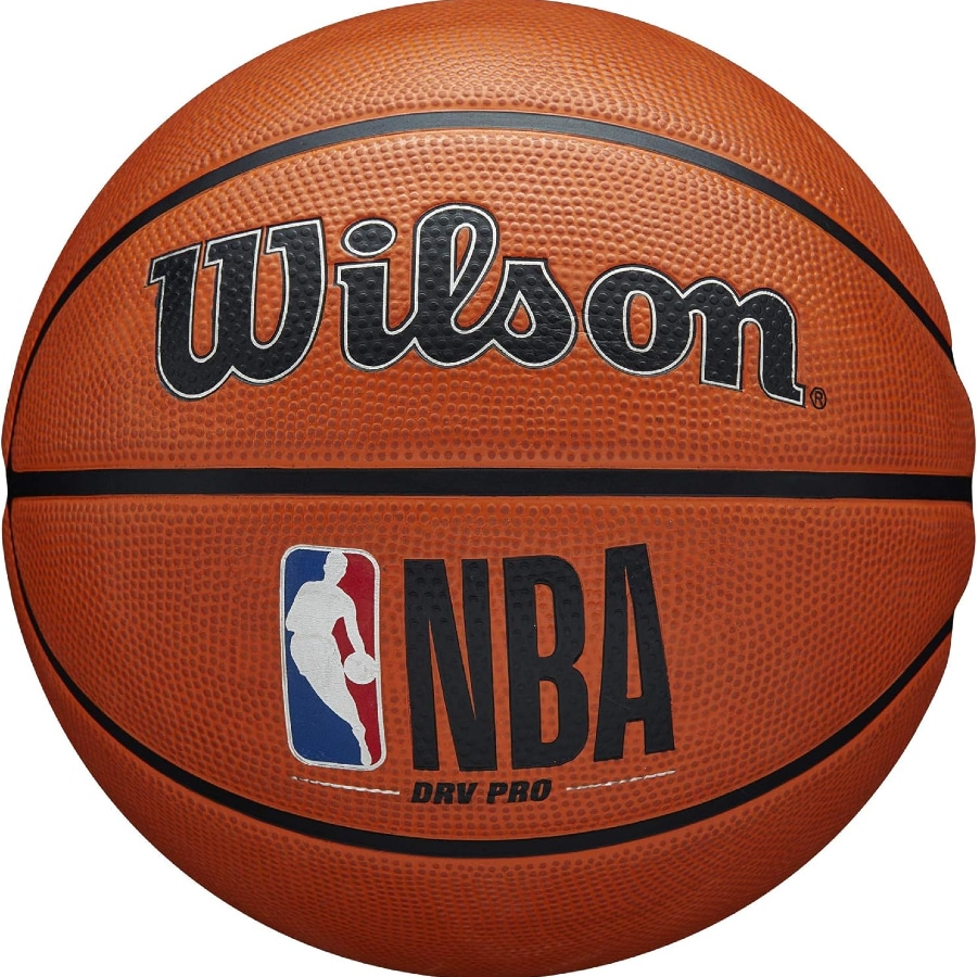Wilson NBA DRV Pro Series Outdoor Basketball on a white background.