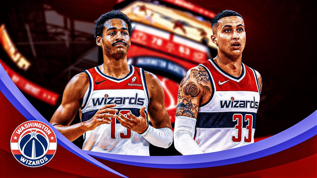 Wizards forward Kyle Kuzma shows support for Jordan Poole, Wizards vs. Bucks