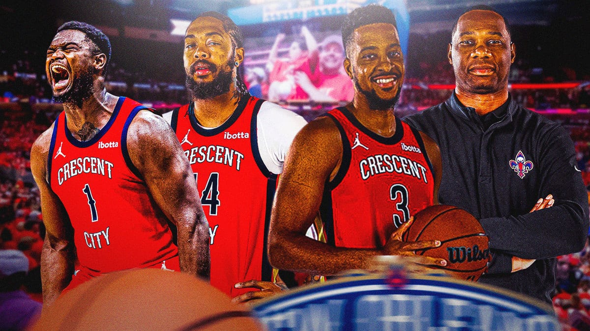 Pelicans Zion Williamson Brandon Ingram Cj McCollum Willie Green
