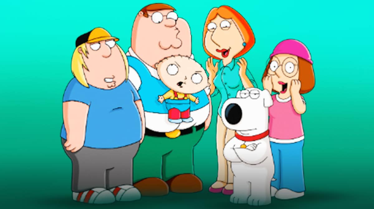 The Griffins from Fox's Family Guy.