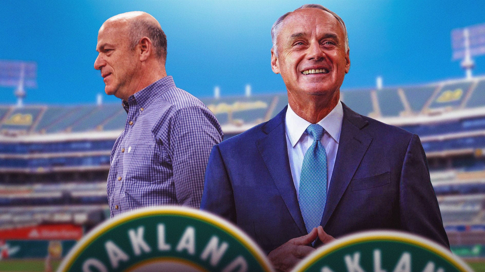 Rob Manfred, John Fisher break silence on Athletics' relocation