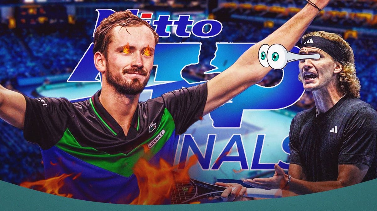 Daniil Medvedev and Alexander Zverev