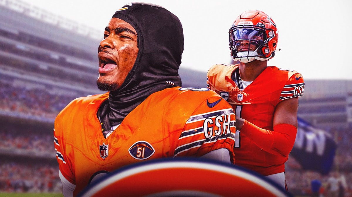 Justin Fields and Jaquan Brisker