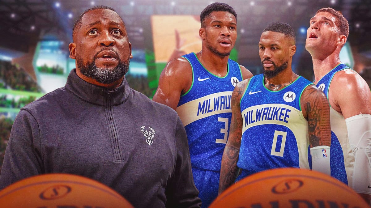 Bucks, Damian Lillard, Giannis Antetokounmpo, Brook Lopez, Adrian Griffin