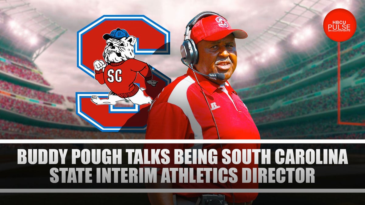 Buddy Pough, South Carolina State's interim athletic director and head football coach, confirms he will not hold the title of AD much longer.