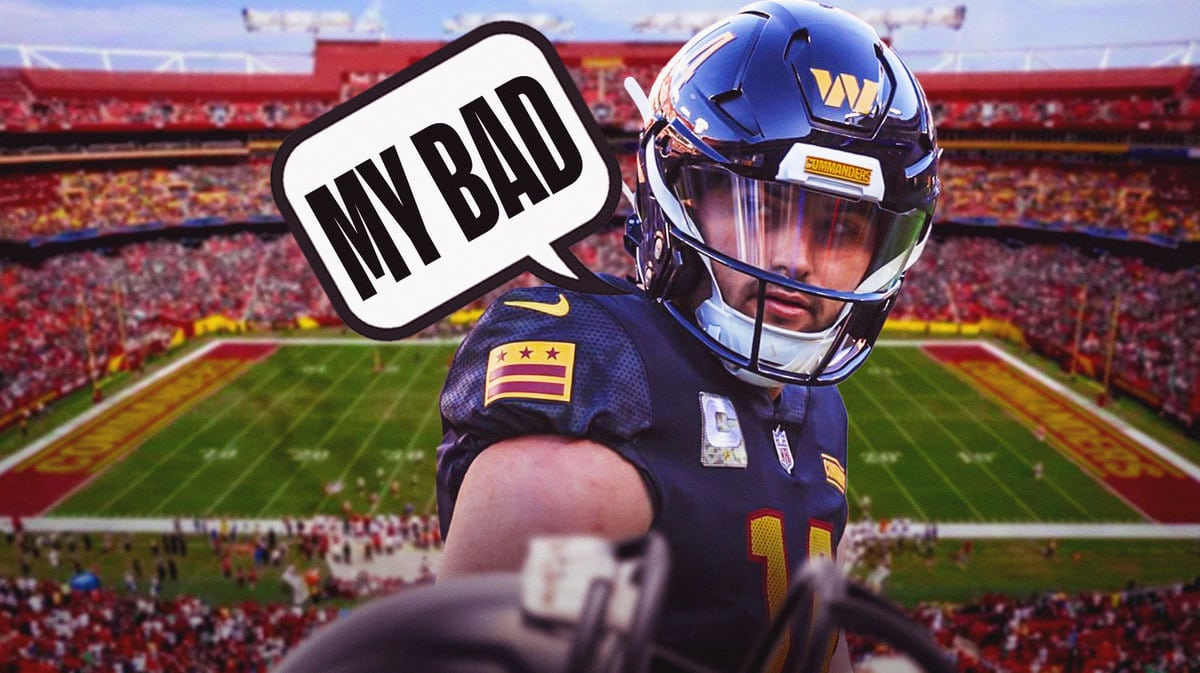 Howell turnover, Giants Commanders, Giants, COmmanders, Sam Howell