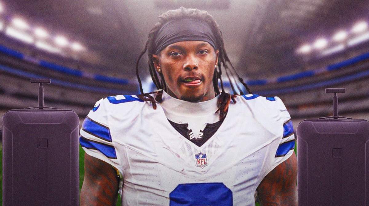 Photo: Martavius Bryant in Dallas Cowboys uniform with luggage