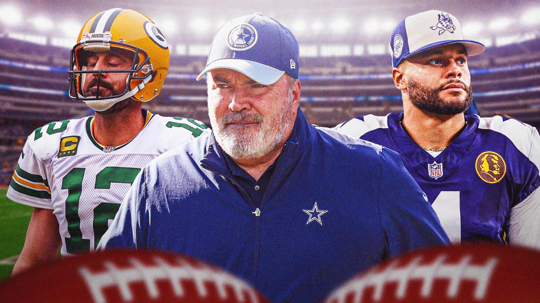 Cowboys coach Mike McCarthy's Dak Prescott-Aaron Rodgers comparison will  have fans buzzing