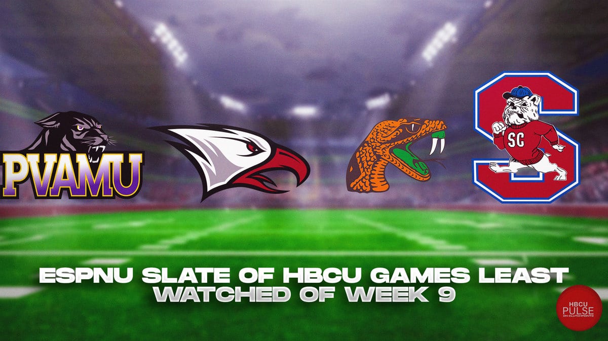 ESPNU's broadcasts of North Carolina Central vs. South Carolina State and Florida A&M vs. Prairie View A&M suffered low viewership numbers.