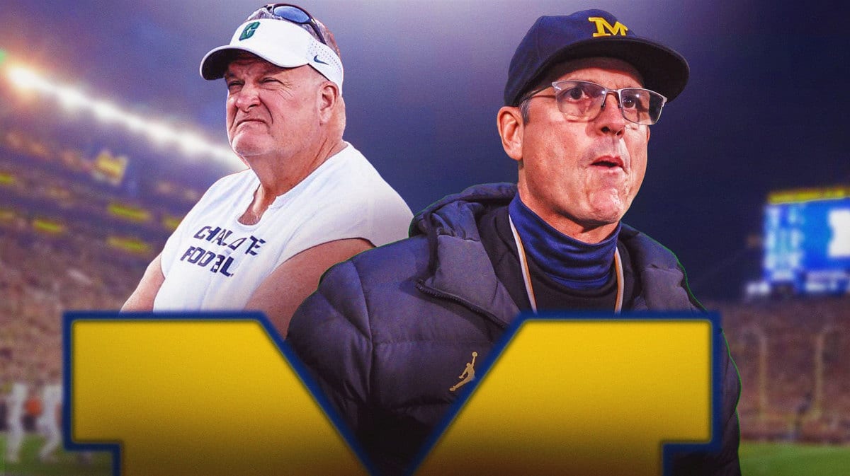 Biff Poggi and Jim Harbaugh amid the Michigan football sign-stealing scandal