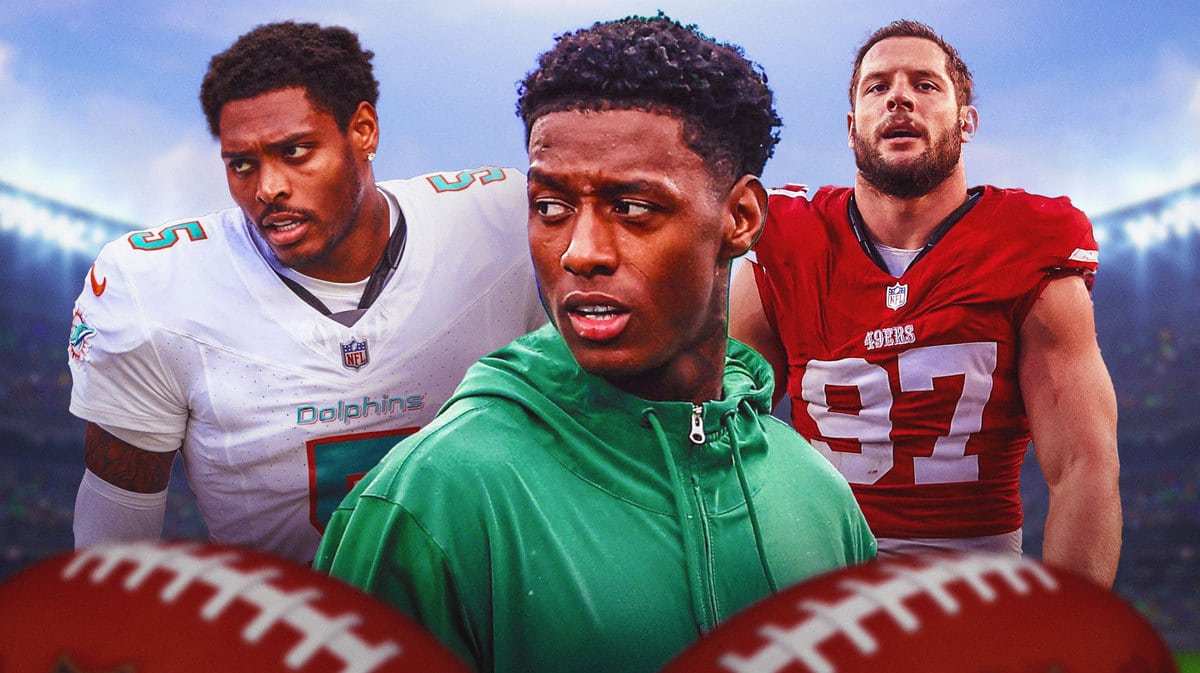 Sauce Gardner Jets, Jalen Ramsey Dolphins, Nick Bosa 49ers Fantasy Football