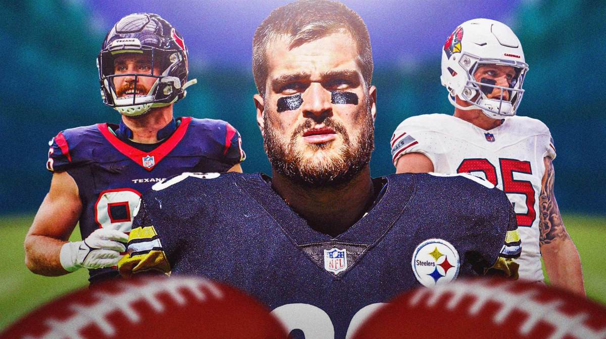 Pat Freiermuth Steelers, Trey McBride Cardinals, Dalton Schultz Texans