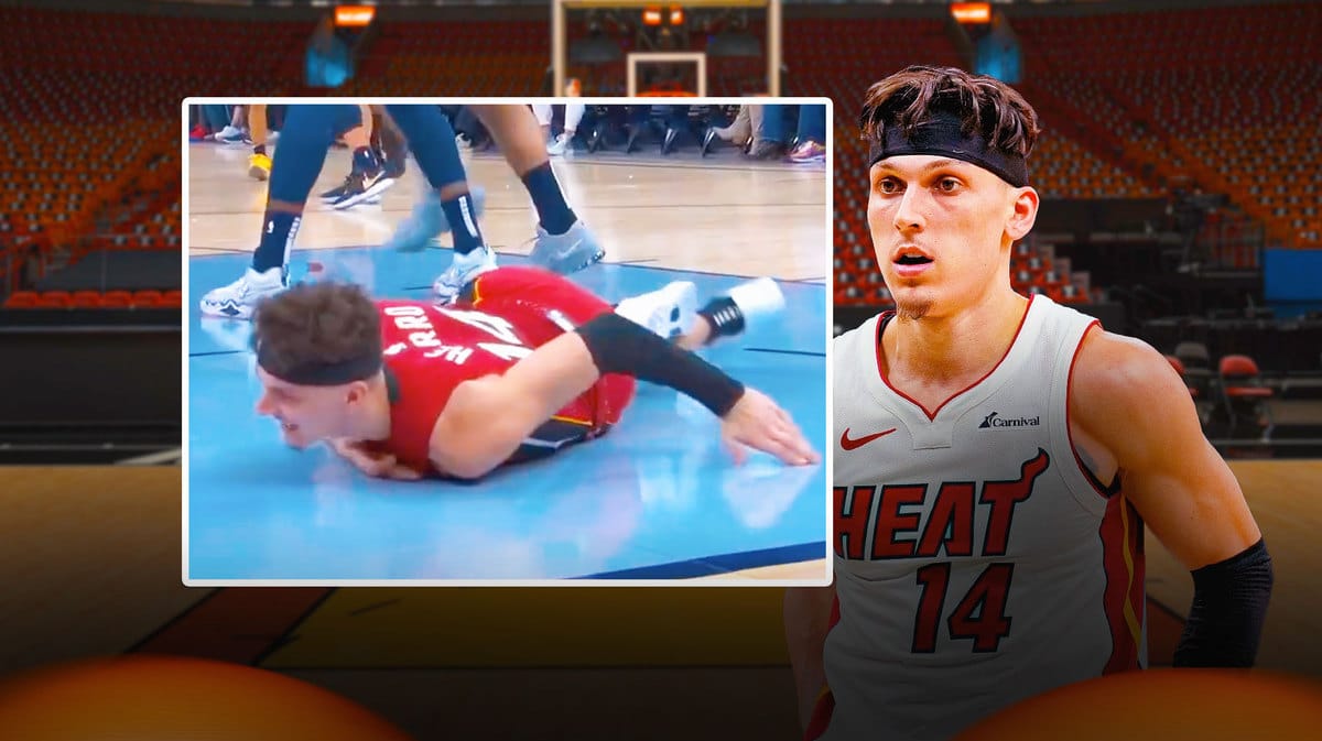 The Jimmy Butler and Erik Spoelstra led Heat may have to adjust their rotation against the Grizzlies as Tyler Herro went down limping