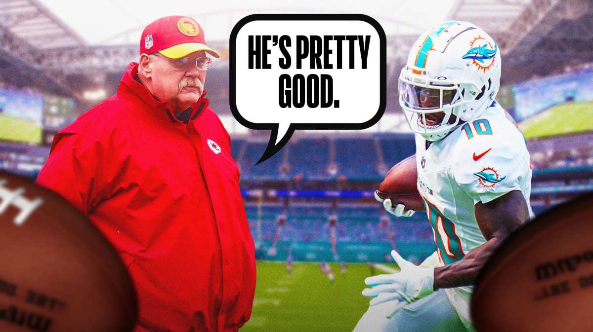 Tyreek Hill, Chiefs, Dolphins offense, Andy Reid