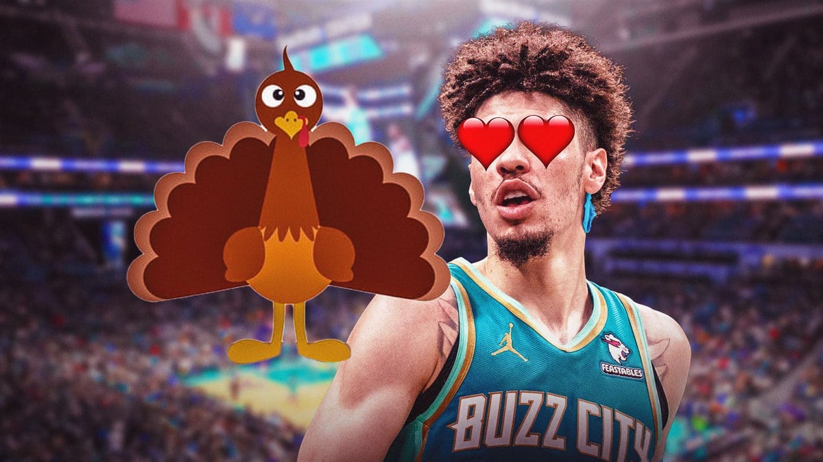 Hornets' LaMelo Ball reveals Thanksgiving favorites in epic postgame interview