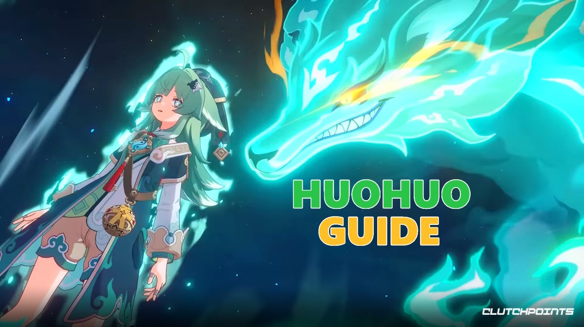 huohuo build, huohuo honkai star rail, huohuo, huohuo light cones, huohuo relics, a Screenshot of Huohuo's ultimate in Honkai Star Rail with the words Huohuo Guide on it