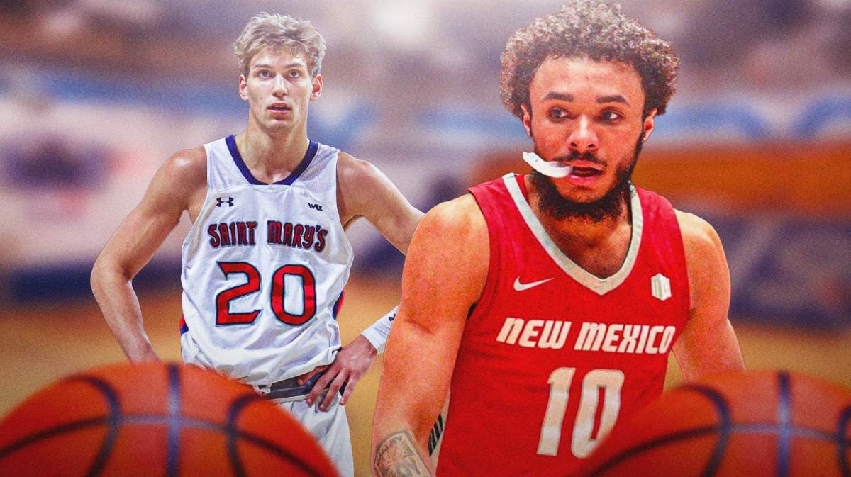 Aidan Mahaney, Saint Mary's, Jaelen House, New Mexico, March Madness, College basketball, Final Four