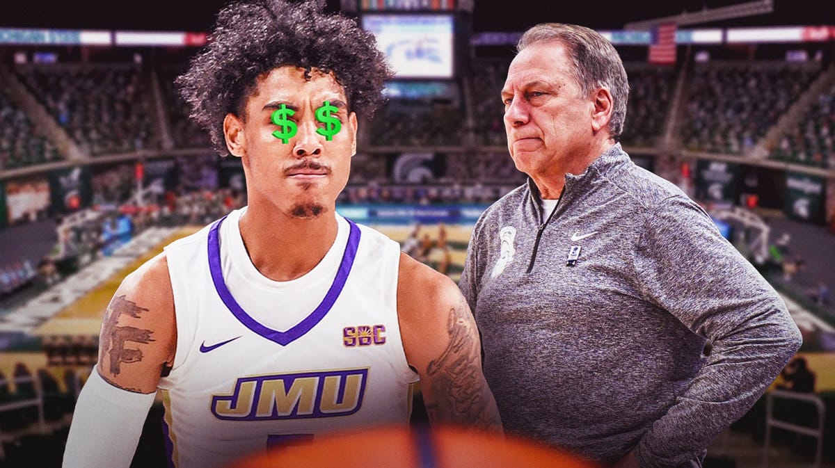 Tom Izzo Michigan State basketball squad led by Tyson Walker just could not handle the heat from Terrence Edward James Madison basketball