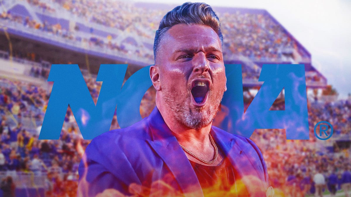ESPN's Pat McAfee attempts to burn the NCAA to the ground in front of James Madison football team fans