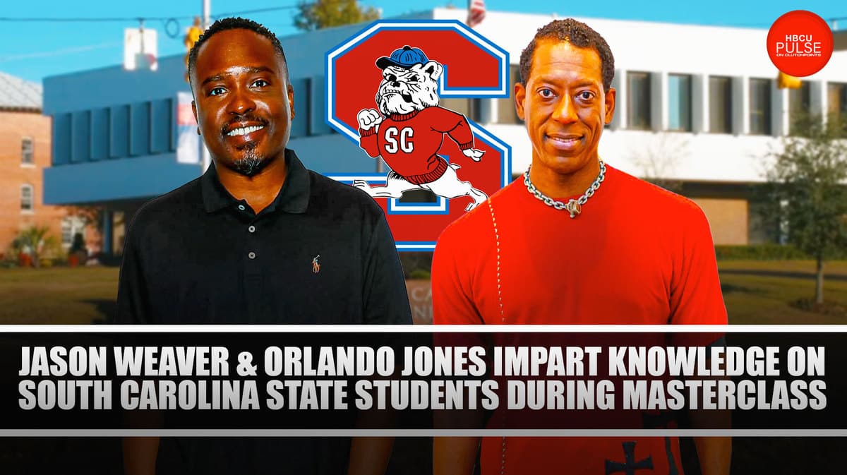 South Carolina State students were afforded the opportunity to be taught by Jason Weaver & Orlando Jones in an entertainment masterclass.