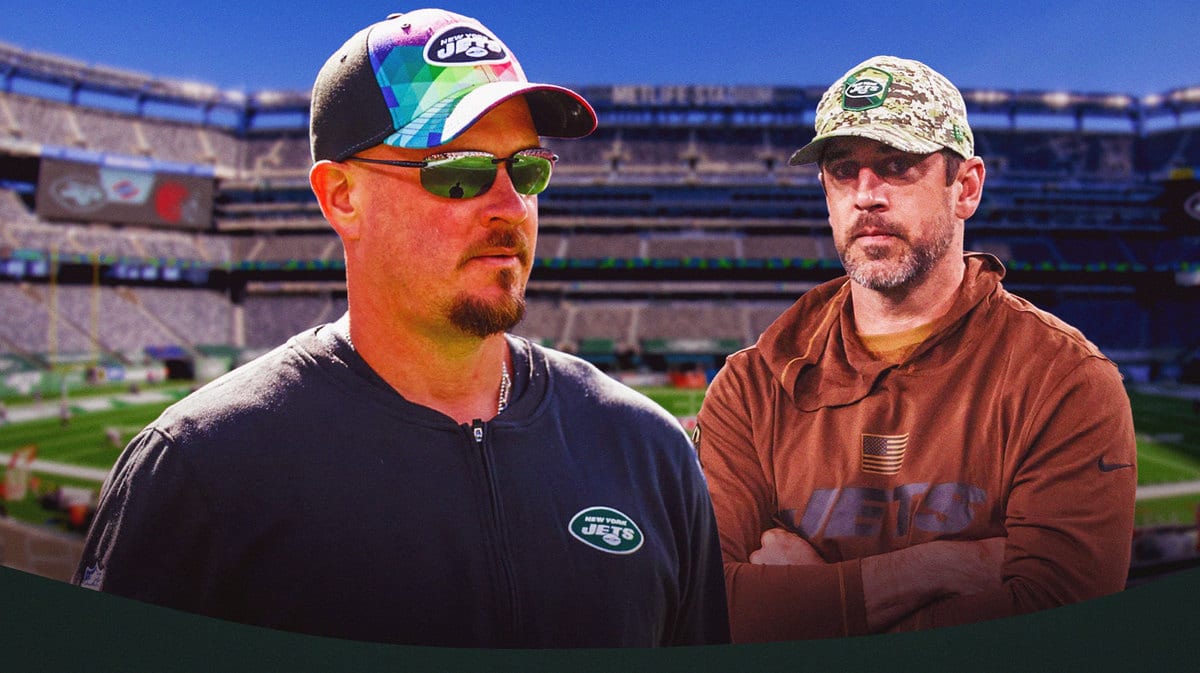 Aaron Rodgers came to the defense of Nathaniel Hackett, Zach Wilson and the Jets' offense