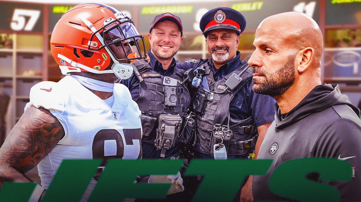 Robert Saleh went to bat for Perrion Winfrey after the Jets controversially signed him to their practice squad