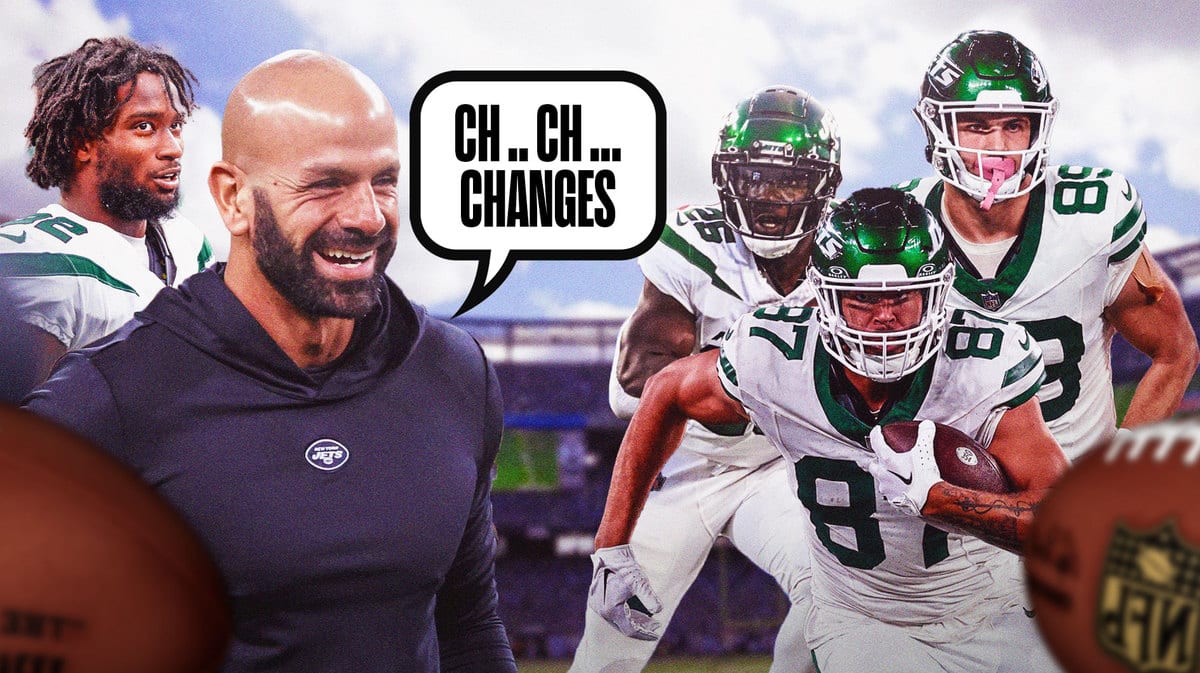 Robert Saleh says more moves could come after the Jets cut Michael Carter.