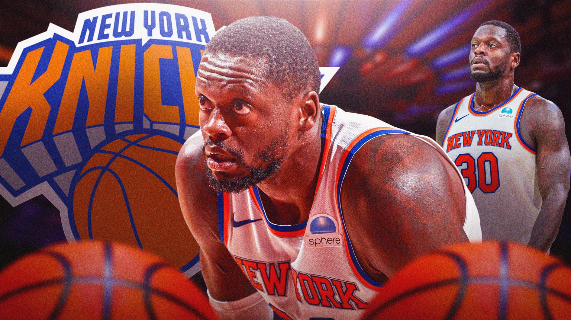 Sphere Vegas' logo will be featured on New York Knicks jerseys durign the  2023-24 NBA season., Basketball