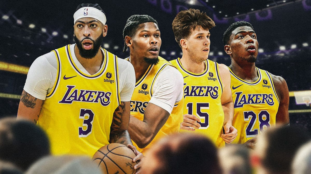 lakers anthony davis cam reddish austin reaves Rui Hachimura