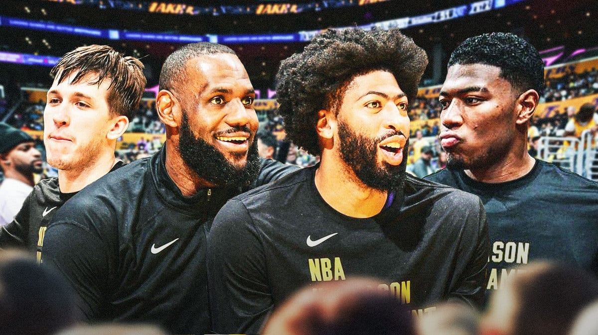 lakers lebron james anthony davis rui hachimura austin reaves