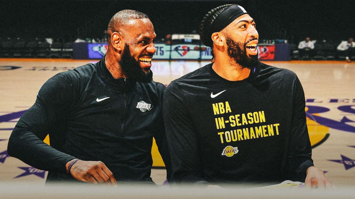 LeBron James Anthony Davis Lakers