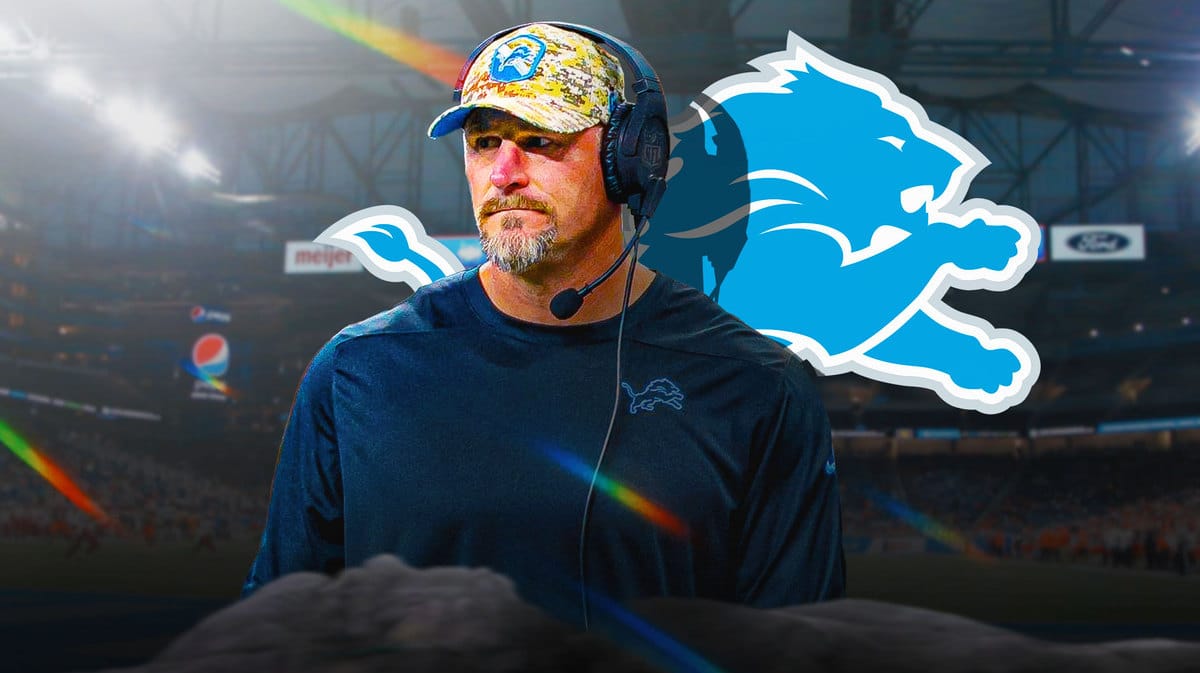 Detroit Lions head coach Dan Campbell